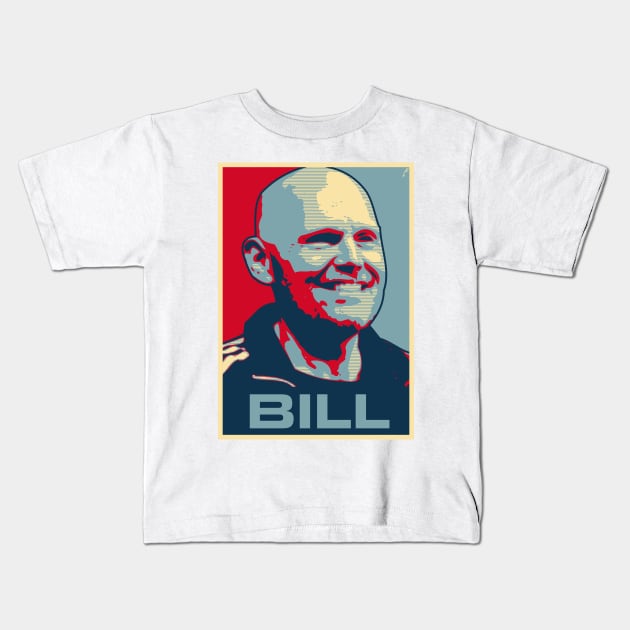 Bill Kids T-Shirt by DAFTFISH